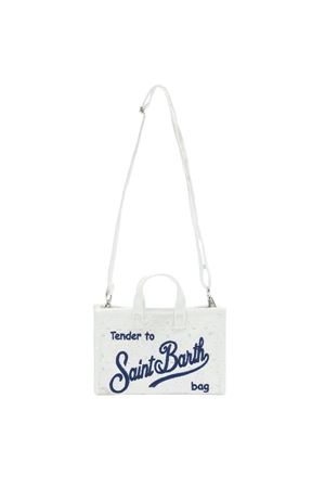 Phone Bag Sangallo Bianco con Tracolla SAINT BARTH KIDS | PHONE01200238L